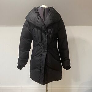 Larry Levine Women's Black Down Puffer Coat
